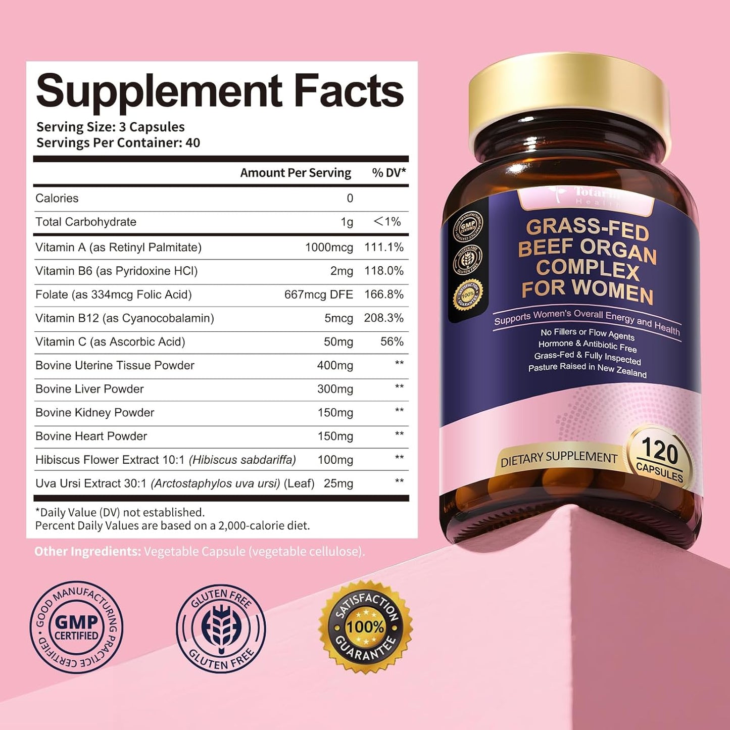 Beef Organ Supplement for Women: Hormone Balance & Energy Support